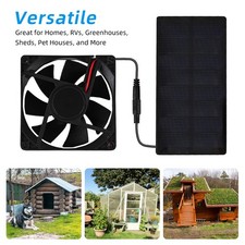 Solar Powered Fan For Outdoor Campin Small Solar Fan With Solar Panel Fan Kit