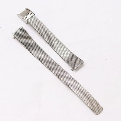 IWC Genuine Band Bracelet Belt Ladies Wrist Watch Parts Silver Color SS 14mm