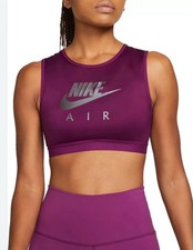 NIKE AIR Swoosh Bra, Medium Support Training Sports Sz XS Gym Workout Running