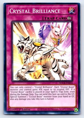 Crystal Brilliance Common Structure Deck: Legend of the Crystal Beasts SDCB-EN03