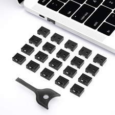 20PCS USB-A Port Lock with 1 Keys,Removable USB Type-A Locks, Data Protection, D