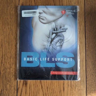 BLS Basic Life Support Provider Manual Paperback NEW