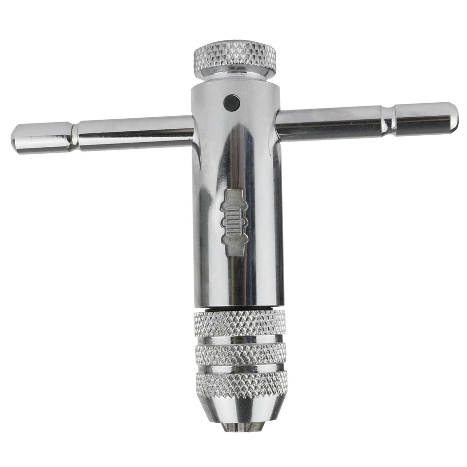 AB TOOLS M5 - M12 Ratchet Tap Wrench Tap And Die Reversible T Bar Handle BERGEN AT214