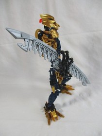 LEGO BIONICLE TITANS 8734 Brutaka INCOMPLETE w/ Box and Instructions