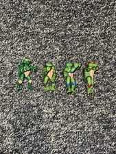 Vintage TMNT Ninja Turtles Mini Mutants SET of 4 Don/Raph/Mike/Leo Figures Retro