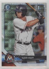 2018 Bowman Chrome Prospects Mega Box Mojo Refractor Aaron Knapp #BCP5 7iu