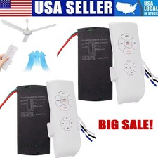 Universal Ceiling Fan Lamp Light Remote Control Receiver Kit Timing Wireless 15M