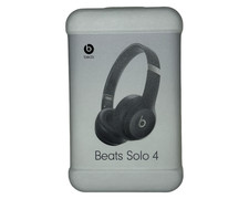 Beats Solo 4 Wireless Bluetooth Headphones Matte Black 2025 Model - NEW SEALED