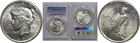 1927-D Peace Dollar   PCGS AU-58