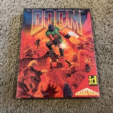 Sealed Original Doom PC Game 1993 IBM Shareware ID GT Interactive Software E1N1 