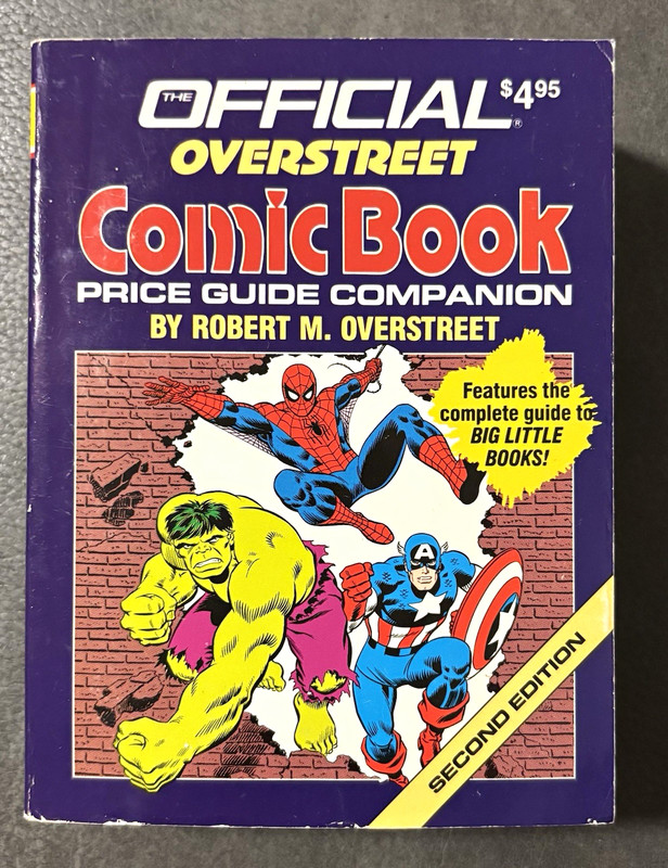 Overstreet Official Comic Book Price Guide Companion Paperback 2nd Ed 1981