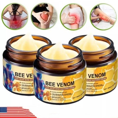 Bee Venom Joint Pain Relief Cream Joint &amp Bone Cream For Men Women Treatment~