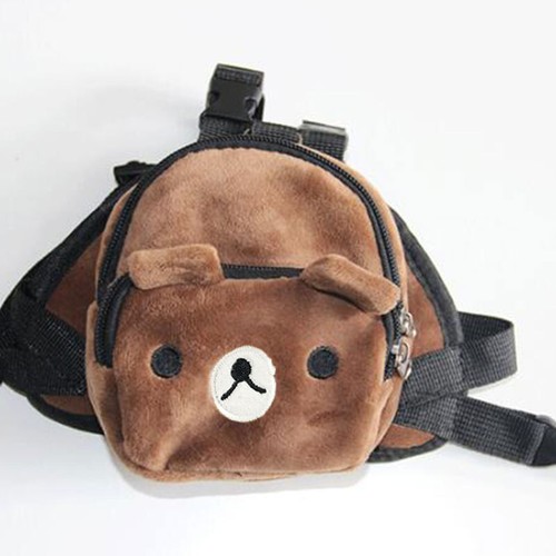 Puppy School Bag Backpack Dog Backpack Pet Backpack Dog Snack Bag Cute