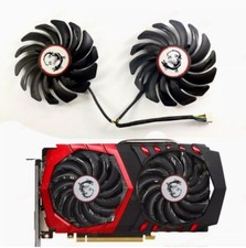 MSI GTX1050 1050ti Red Dragon GAMING X graphics card cooling fan PLD09210S12HH