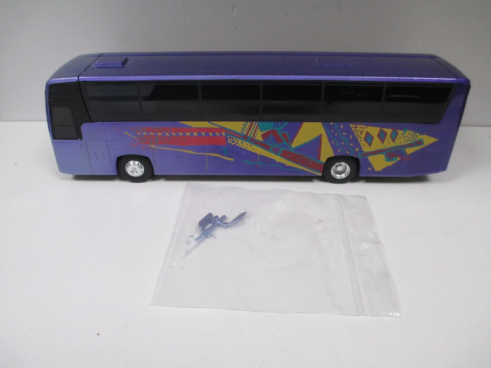 BUS CAR AUTOBUS AUTOCAR RENAULT FR1 ILIADE Violet 1996 ELIGOR LBS au 1/43 - Photo 2/4