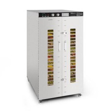 Food Dehydrator Dryer Fruits Commercial Home 4500W Timer 24 Trays Steel Silver