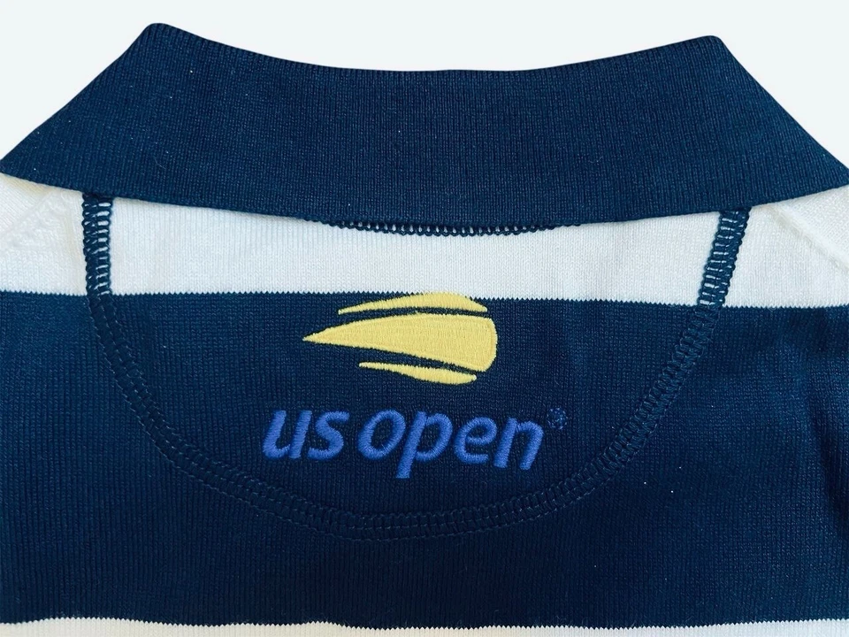 Polo Ralph Lauren EE. UU. Logo Abierto Polo Pullover a Rayas Para Mujer Talla XS Foto 3 de 4