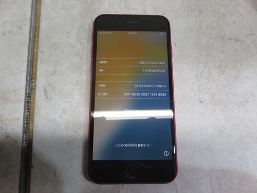 Apple iPhone SE 2. Gen (2020) A2275 Schwarz Entsperrt