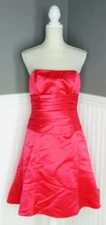 WTOO by Watters Lovely Red Formal Cocktail Bridesmaid Prom Party Cruise Dress 10