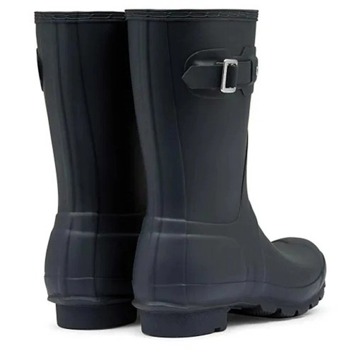 Hunter Original Short Navy Womens Boots Size 9 *NIB* - Picture 3 of 4