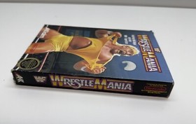 WWF Wrestlemania Acclaim Nintendo NES Box and Cart USA 1988