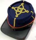 CIVIL WAR US UNION CAPTAIN ARTILLERY OFFICER KEPI FORAGE CAP HAT-LARGE