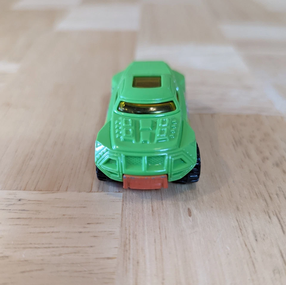 Coche de carreras Mattel Hot Wheels AcceleRacers 2002 verde lima Dale Jarrett #88 RD-08 Foto 3 de 4