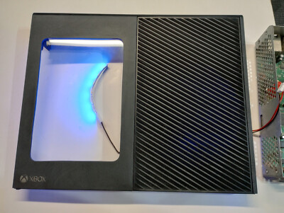 Custom Xbox One fat case mod kit shell housing w LED kit plug ang play 1540
