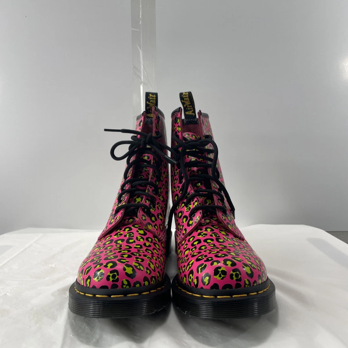 Dr martens shop leopard print boots