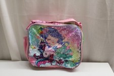 Girls Mermaid Sequin Backpack Glitter Bling Bag Lunch Insulated School Casual