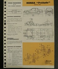 Revue technique Honda PRELUDE