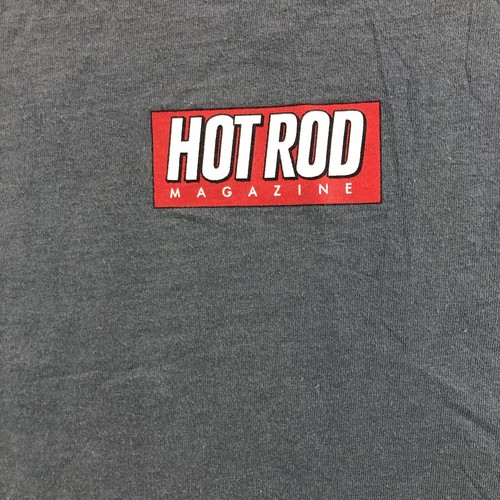 hot rod magazine t shirt Men’s Medium Blue Teal Muscle Car  - Imagen 6 de 11