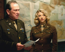 NATALIE DORMER signed Autogramm 20x25cm FIRST AVENGER in Person autograph COA