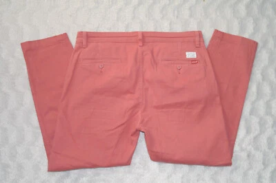 Pantalon Chino Levi's W33 Rose HOMME EN TRES BON ETAT - Photo 1/4