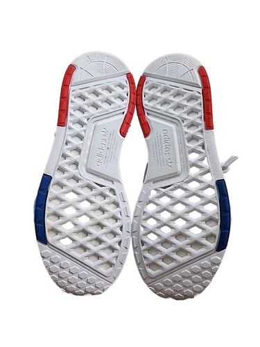 Adidas Men's Size 11 NMD V3 White/Blue/Red Shoes GX3379 - Picture 13 of 13