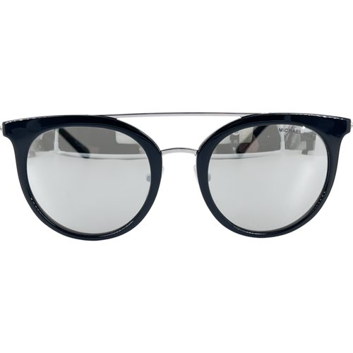 Occhiali da sole donna Michael Kors MK2056 plastica 32716G nero 50-21 argento specchio - Foto 3 di 5