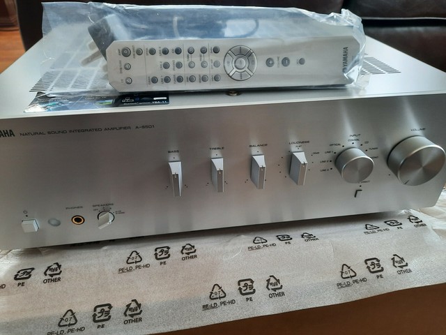 Yamaha A-S501 Integrated Amplifier - Silver for sale online | eBay