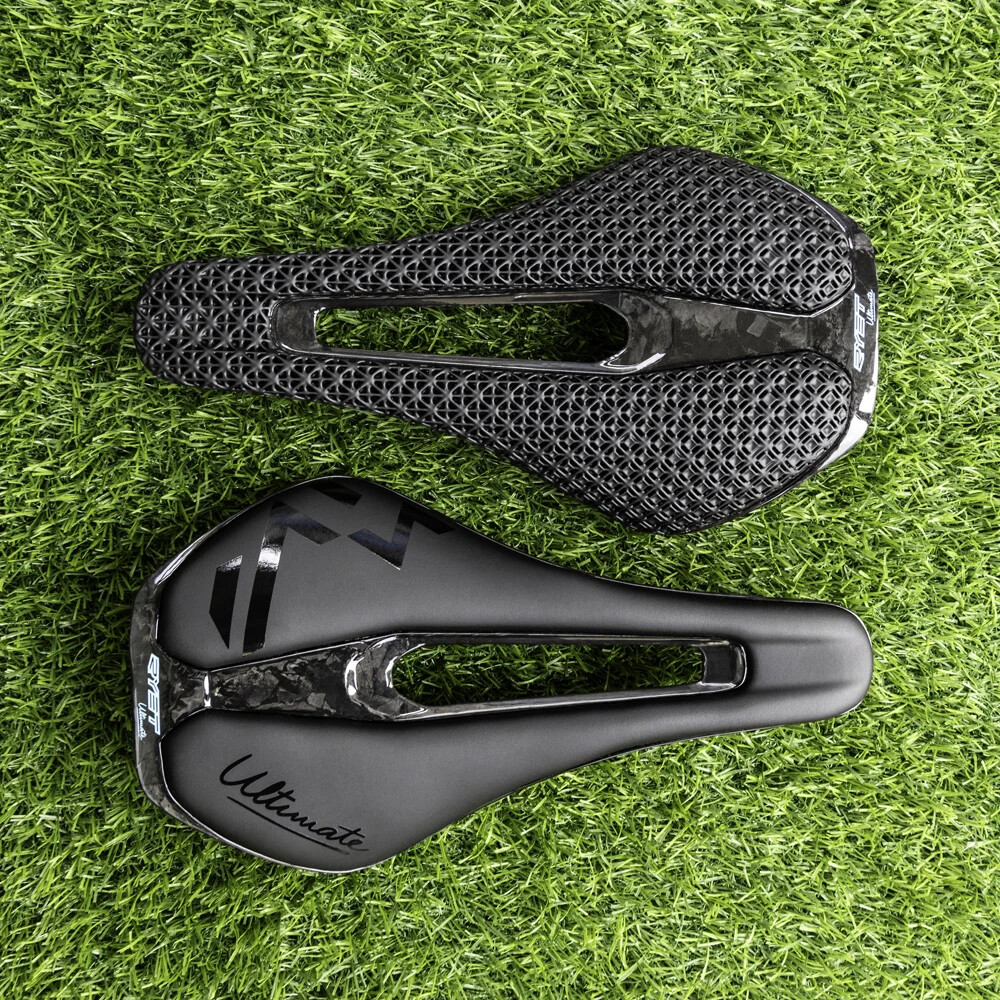 Samassi 3D Printed Carbon Fiber Bike Saddle - Ultralight Breathable Bicycle Seat For Road MTB Gravel
