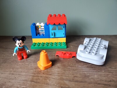 LEGO Duplo Set 10829 Mickey's Workshop Disney Junior Mickey Mouse INCOMPLETE