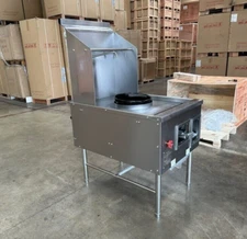 NEW Commercial 13" Hole Wok Range Chinese Cuisine 100,000 BTU NSF Natural Gas