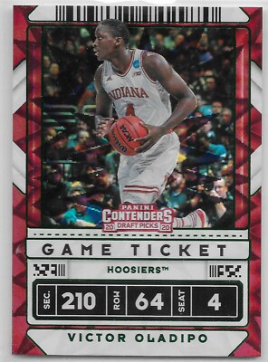 2020-21 Contenders Draft Green Explosion #29 Victor Oladipo Indiana Pacers
