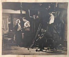 Greta Garbo BEHIND SCENES CAMERAS DIRECTOR LIGHTS 1930s ORIGINAL Photo XXL