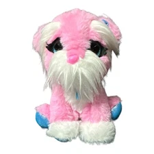Zuru Pets Alive Pink Dog Plush Stuffed Animal Barks  & Repeats What You Say 7"