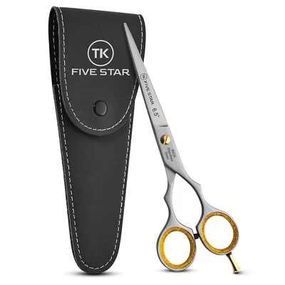 TK FIVE STAR SOLINGEN ® TK FIVE STAR ® Tornado premium 6" scharfe Friseurschere Haarschere