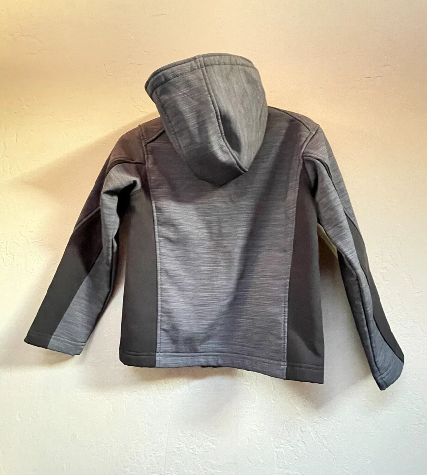 Snozu Womens Full Zip Hoodie Jacket Small Long Sleeve Zippered Pockets Gray - Image 2 of 4