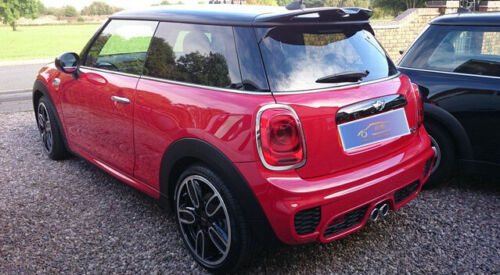 Alerón trasero de fibra de carbono real ala de techo apta para Mini F55 F56 Cooper S 2014-2018 - Imagen 3 de 6