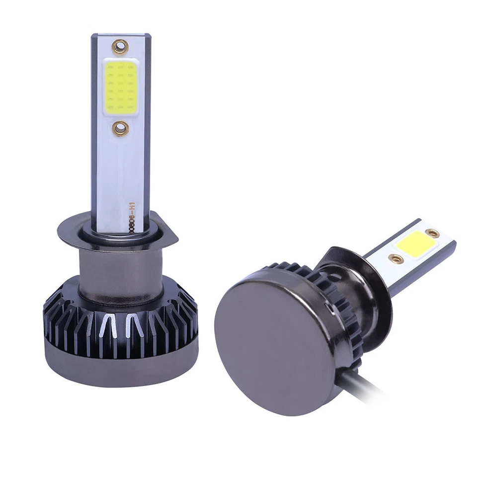 2pcs Mini H1 LED Ampoule Auto Voiture Feux Phare Lampe Kit 36W 6000K Blanc MS - Photo 3/4