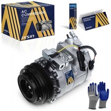 AISIN ACCBM-00755 Klimakompressor 7SEU17C für BMW 5er E60 E61 525d 530d 530d