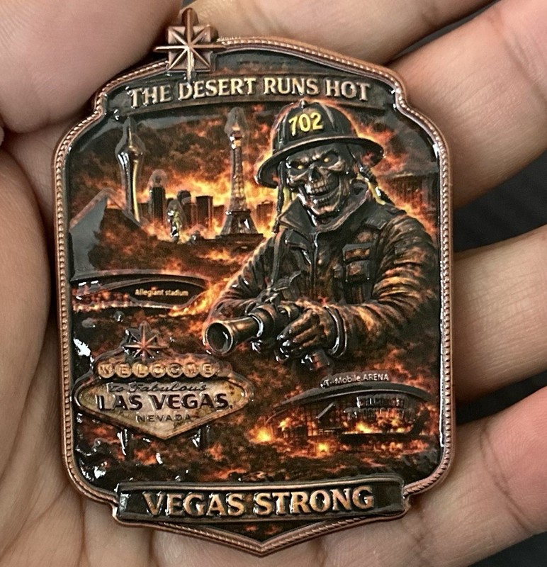 Vegas Strong Challenge Coin