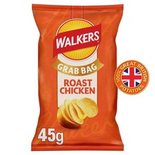 Walkers Roast Chicken Grab Bag 45g x 32 Pack